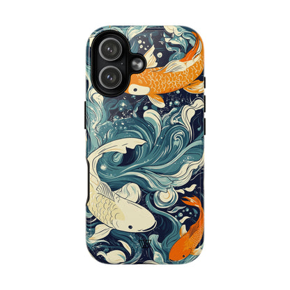 Koi Dreams MagSafe Tough iPhone Case – iPhone 17, Glossy