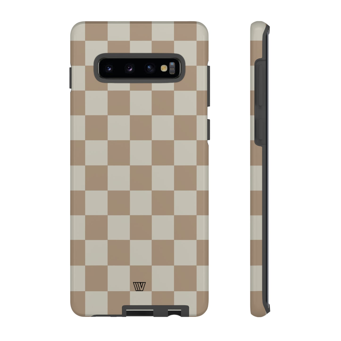 NEUTRAL CHECKERBOARD | Tough Phone Case - Trovvve