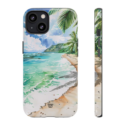 WATERCOLOR BEACH | Tough Phone Case