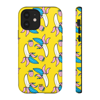 STRAWBERRY BANANA POP ART | Tough Phone Case - Trovvve