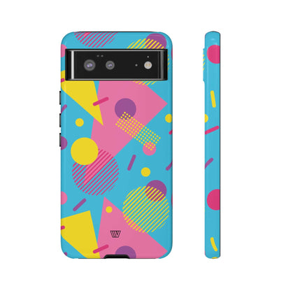 80s / 90s RETO PATTERN LIGHT BLUE | Tough Phone Case