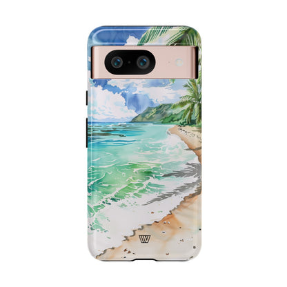 WATERCOLOR BEACH | Tough Phone Case