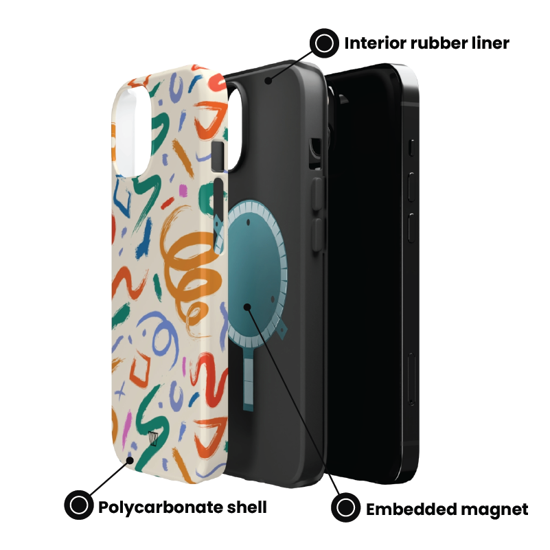 ALMOND FROST | MagSafe Tough iPhone Case