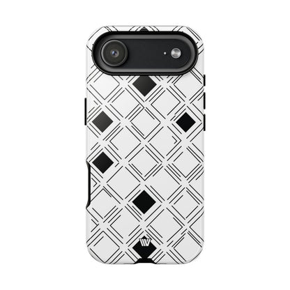 Geometric Focus Tough Phone Case – iPhone 17 Air, Glossy