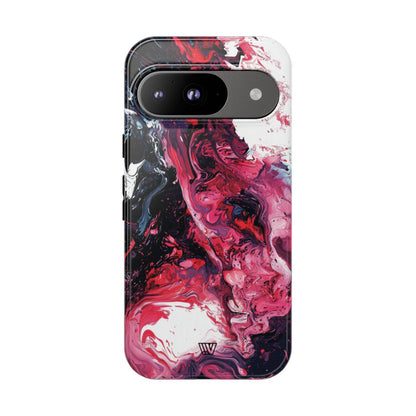 Ruby Flow Tough Phone Case – Google Pixel 9, Glossy