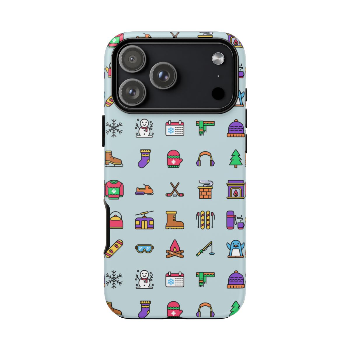 Winter Icons Tough Phone Case – iPhone 18 Pro Max, Matte