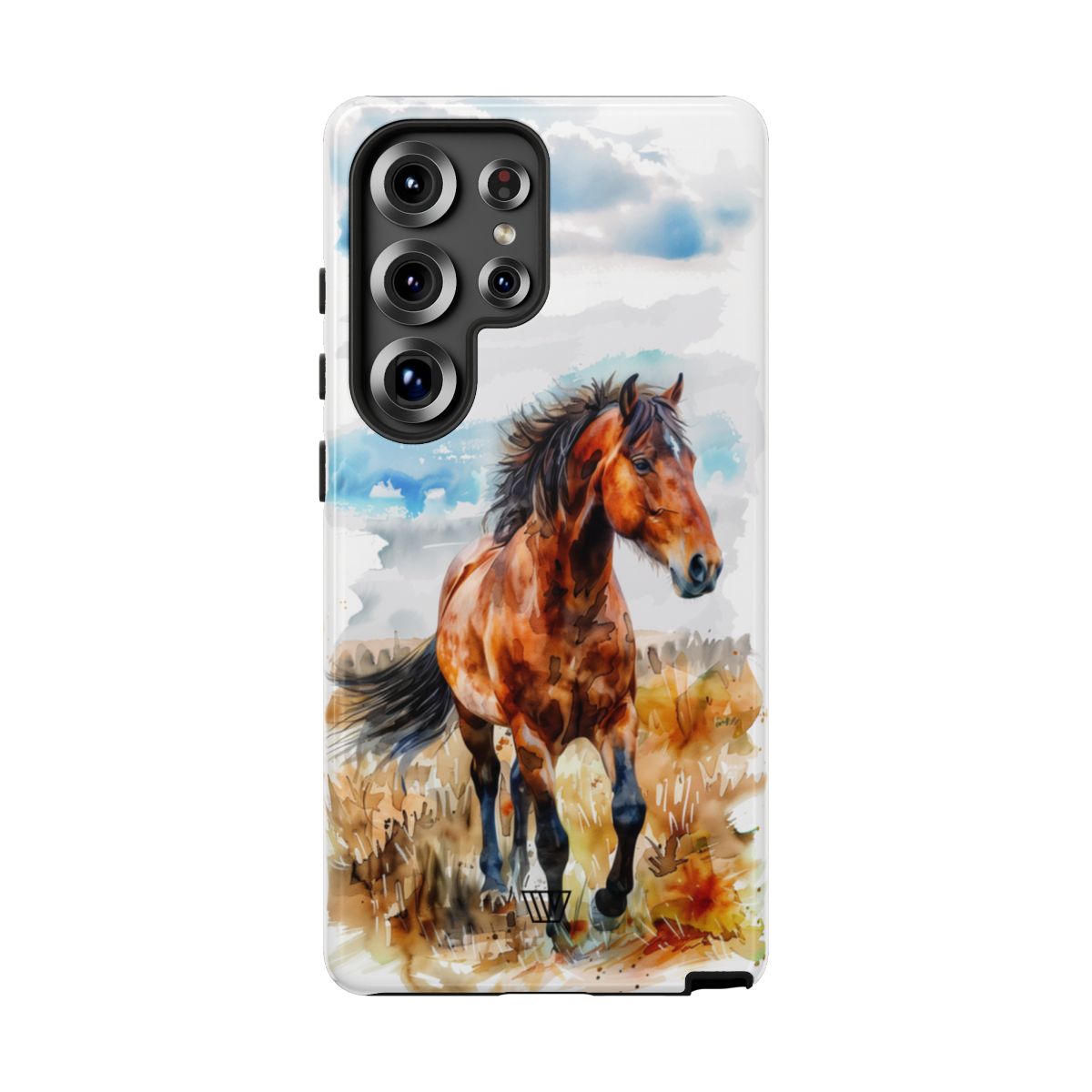 Watercolor Horse Tough Phone Case – Samsung Galaxy S25 Ultra, Glossy