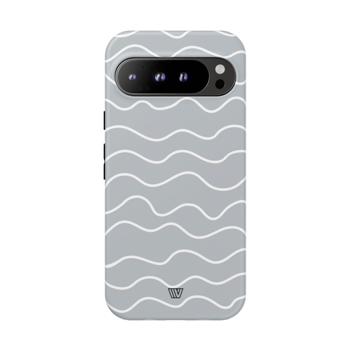 Gray Waves Tough Phone Case – Google Pixel 9 Pro XL, Matte