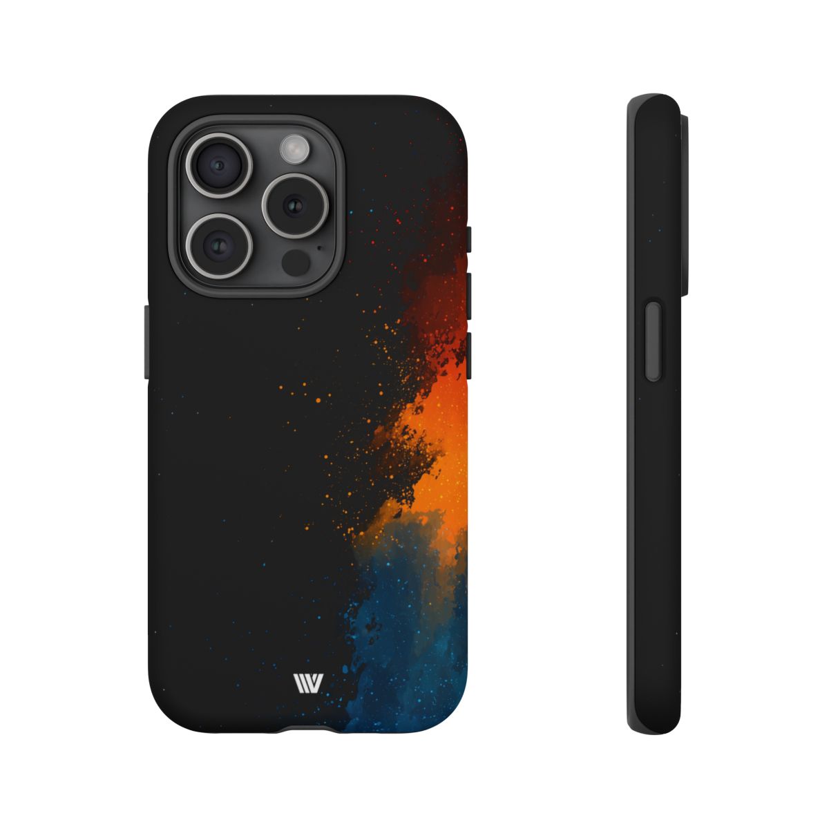 Void Splatter Tough Phone Case – iPhone 15 Pro, Matte