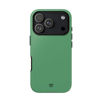 Aqua Forest Green Tough Phone Case – iPhone 17 Pro, Glossy