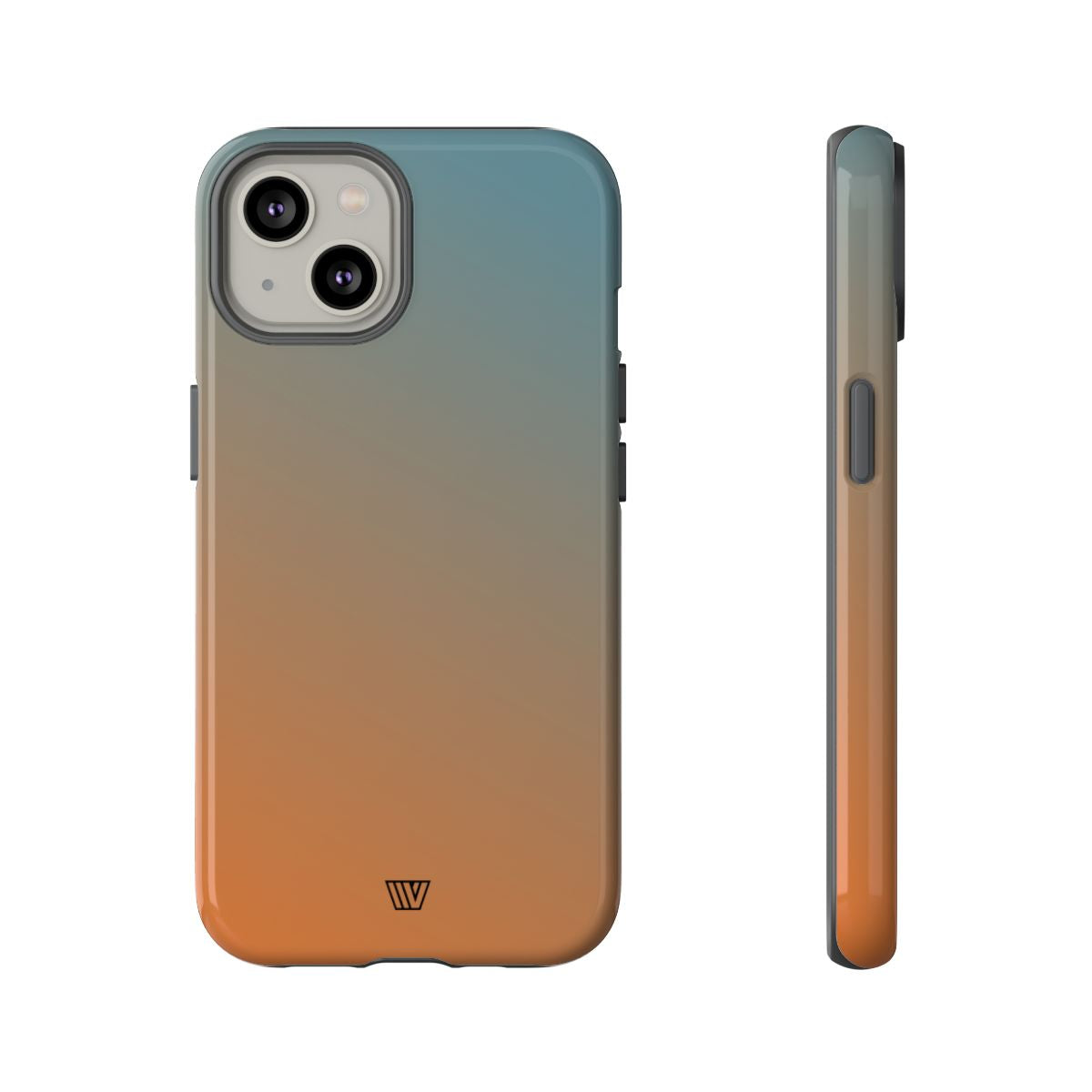 Steel Ember Tough Phone Case – iPhone 14, Glossy