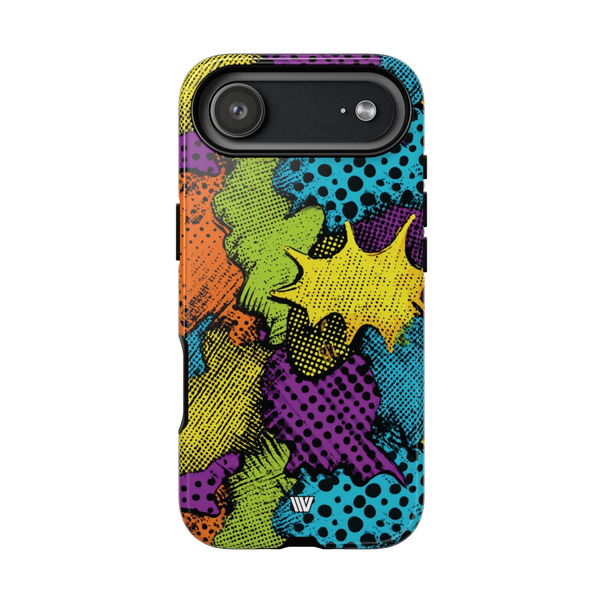 Comic Burst Tough Phone Case – iPhone 17 Air, Glossy