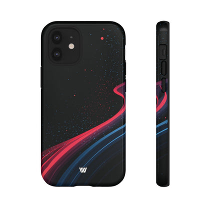 Void Streak Tough Phone Case – iPhone 12 Mini, Glossy