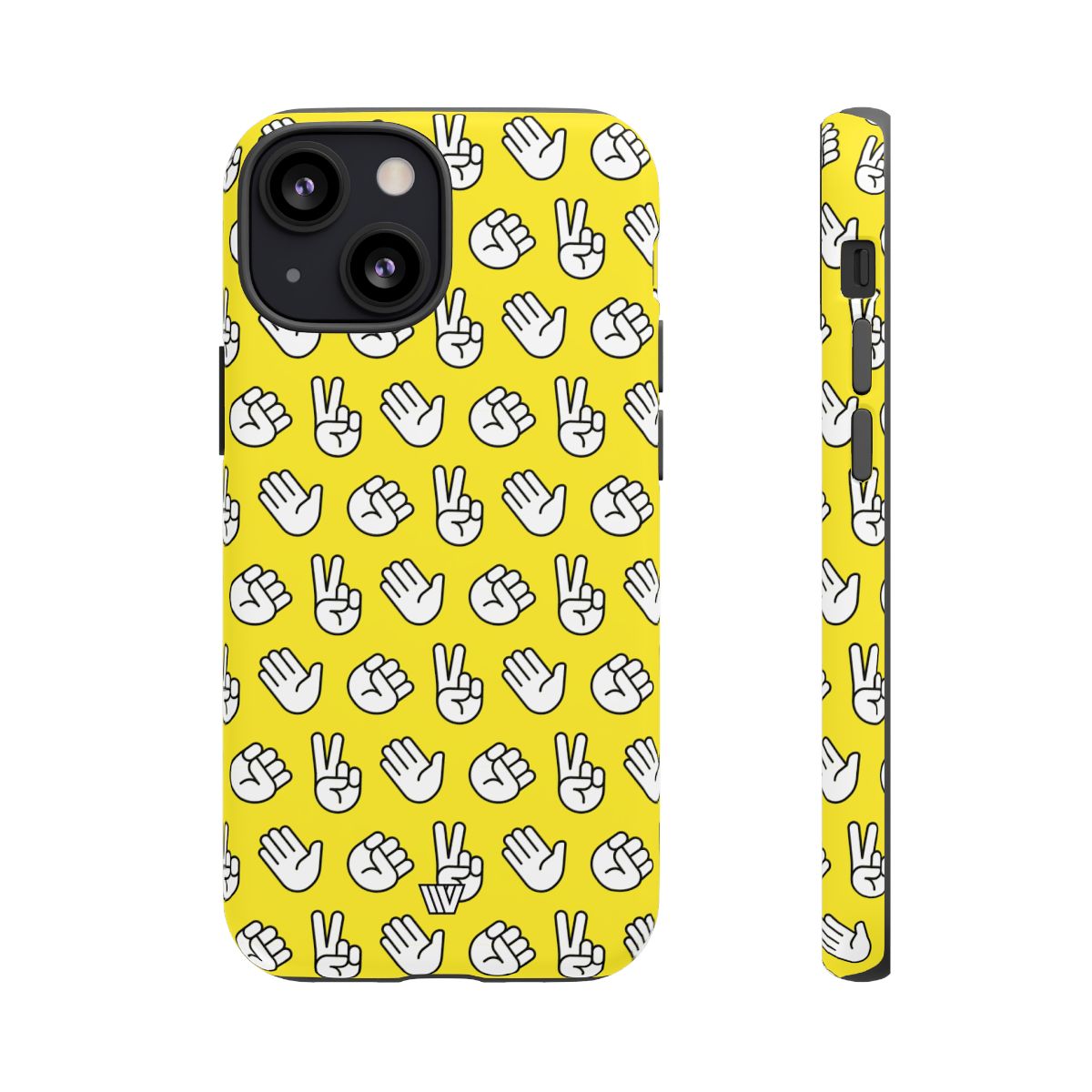 Rock Paper Scissors Tough Phone Case – iPhone 13 Mini, Matte