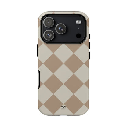 Neutral Diamond Tough Phone Case – iPhone 18 Pro, Matte