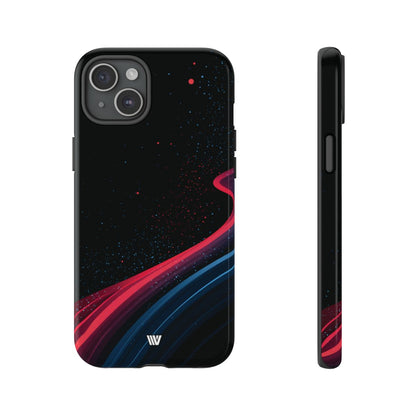 Void Streak Tough Phone Case – iPhone 15 Plus, Glossy