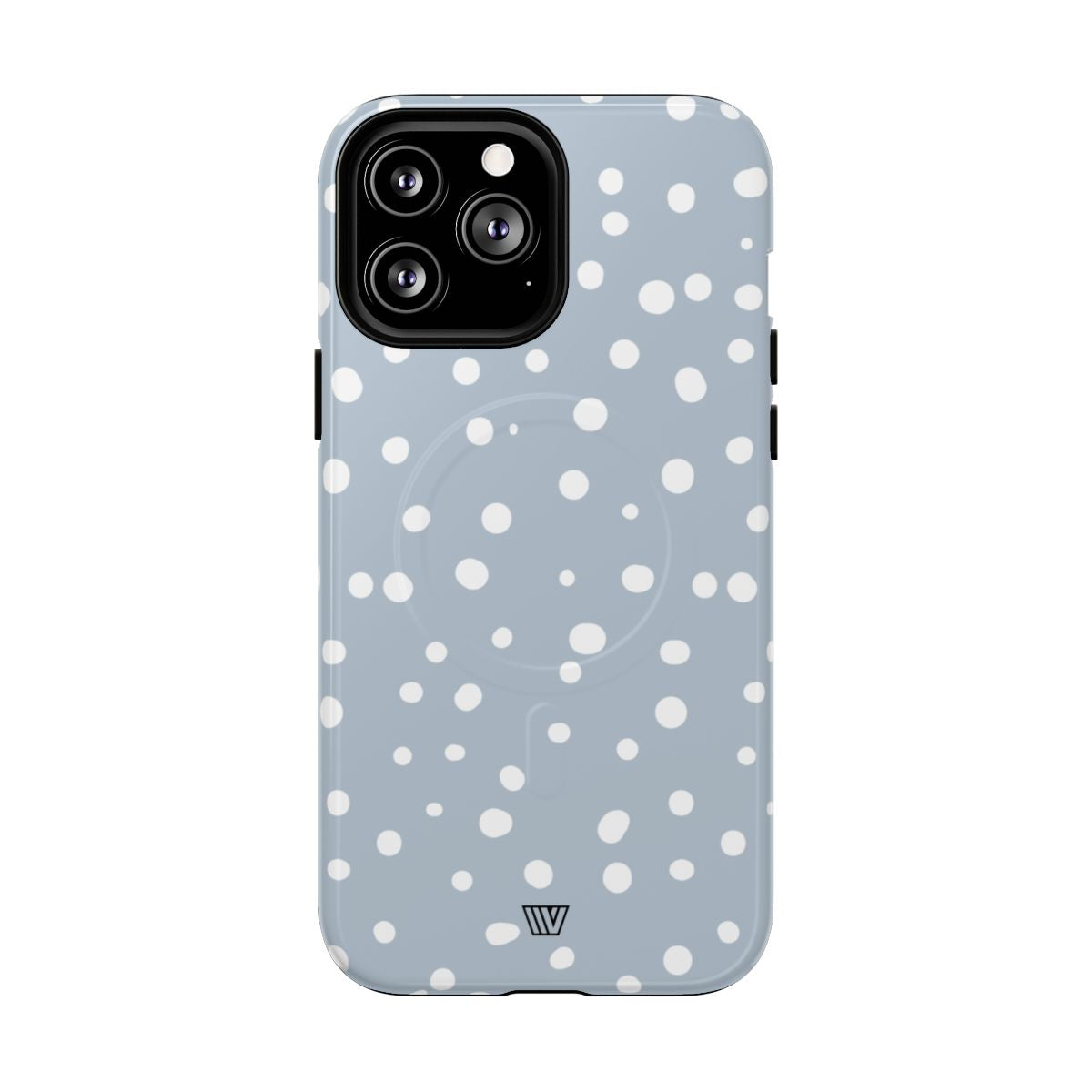Blue Haze Dots MagSafe Tough iPhone Case – iPhone 13 Pro Max, Glossy