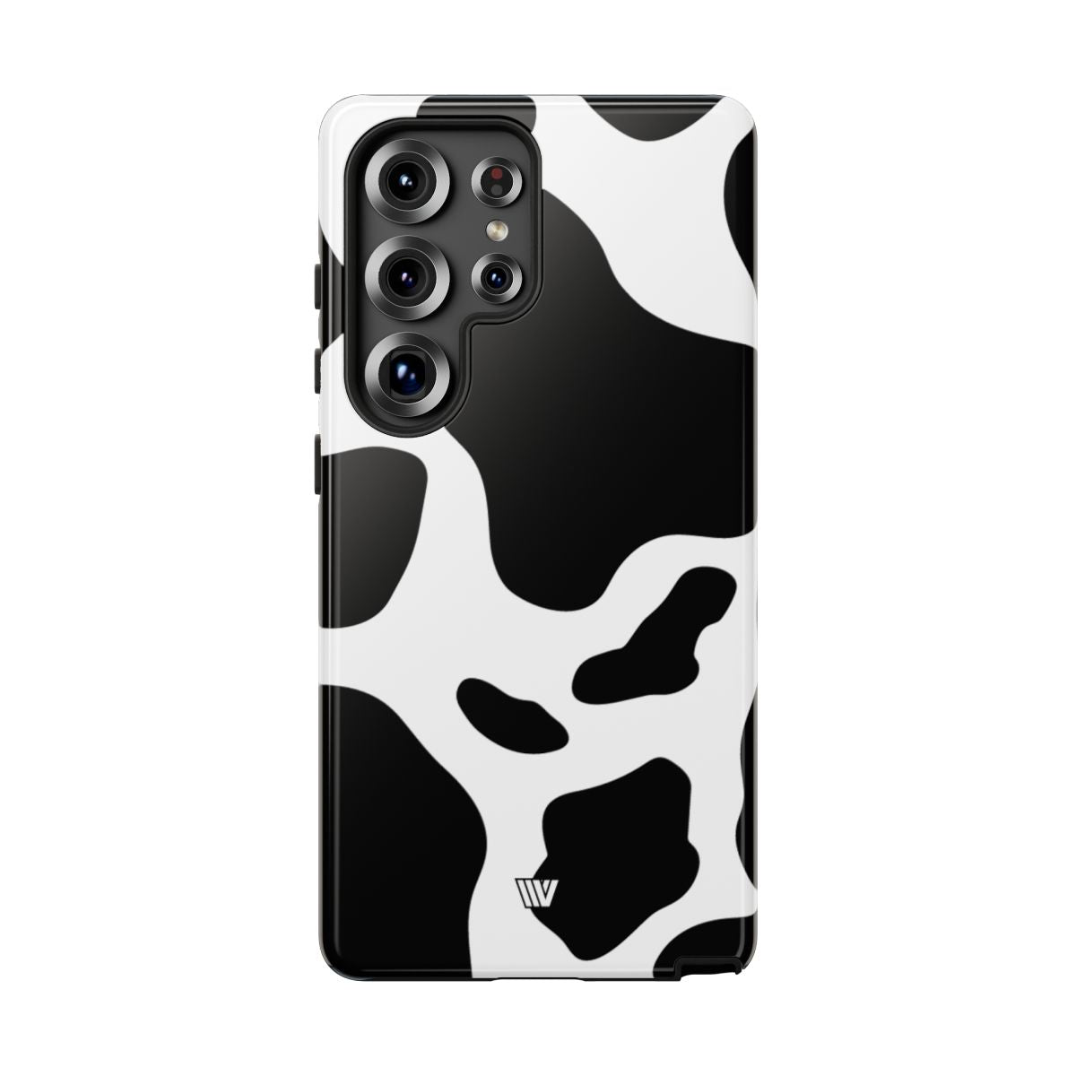 Cow Print Tough Phone Case – Samsung Galaxy S25 Ultra, Glossy