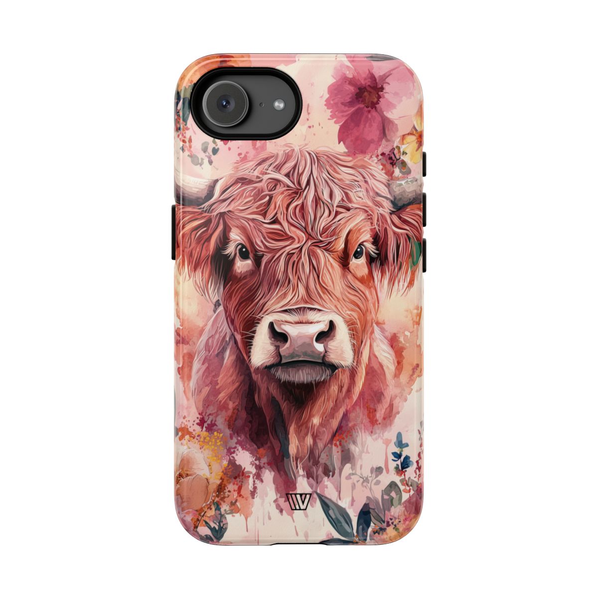 Highland Cow Tough Phone Case – iPhone 16e, Glossy