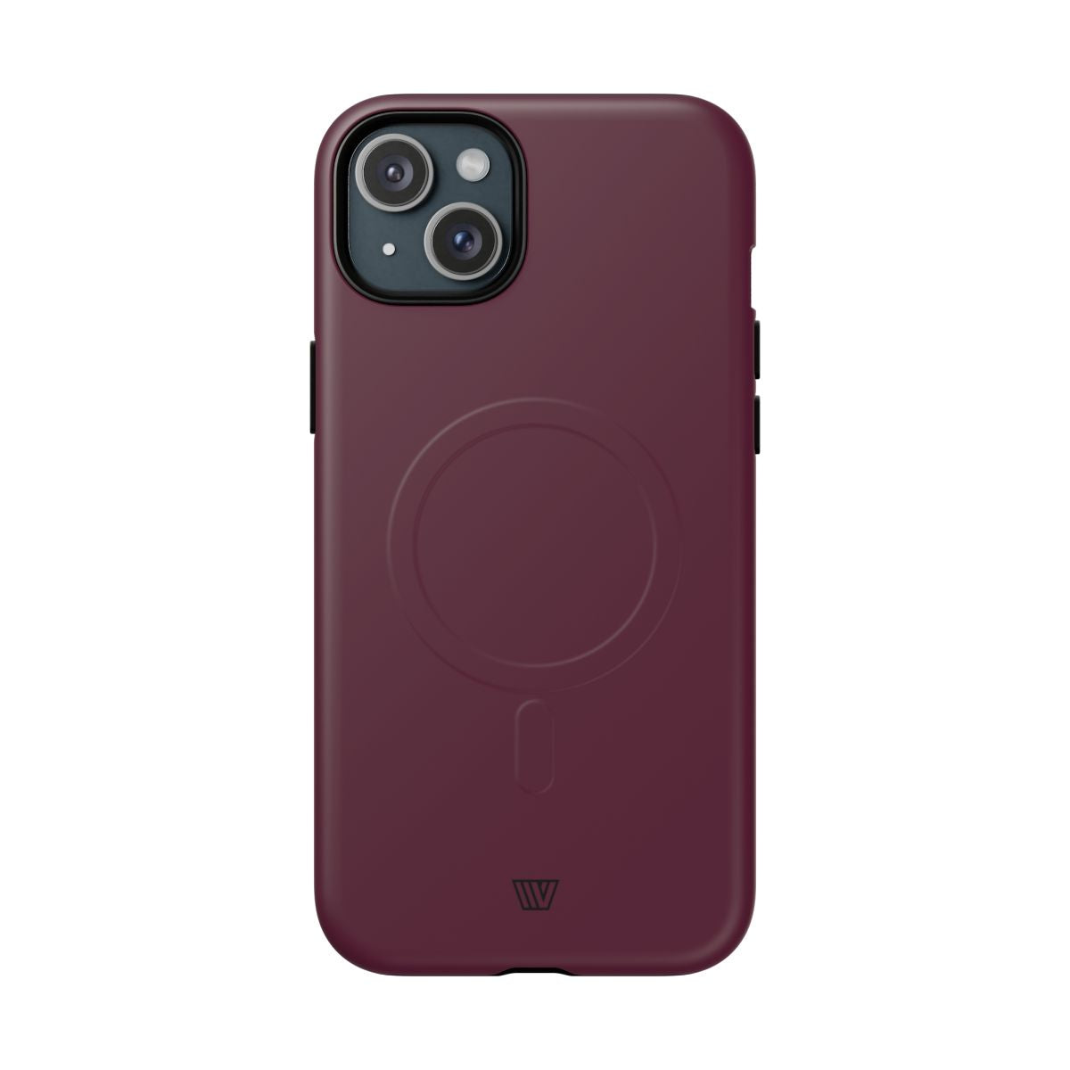 Wine Berry MagSafe Tough iPhone Case – iPhone 15 Plus, Matte