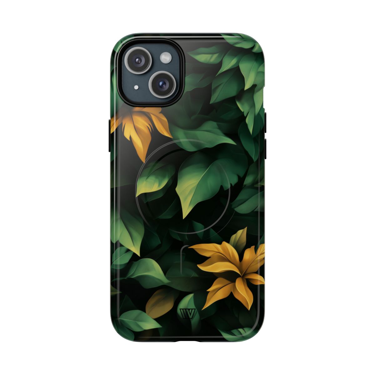 Luxe Leaf MagSafe Tough iPhone Case – iPhone 15 Plus, Glossy