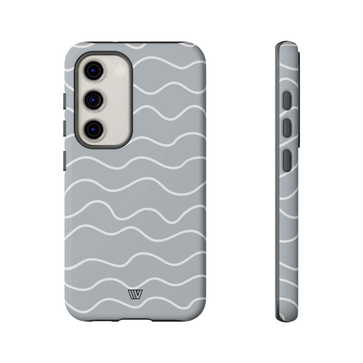 Gray Waves Tough Phone Case – Samsung Galaxy S23, Matte