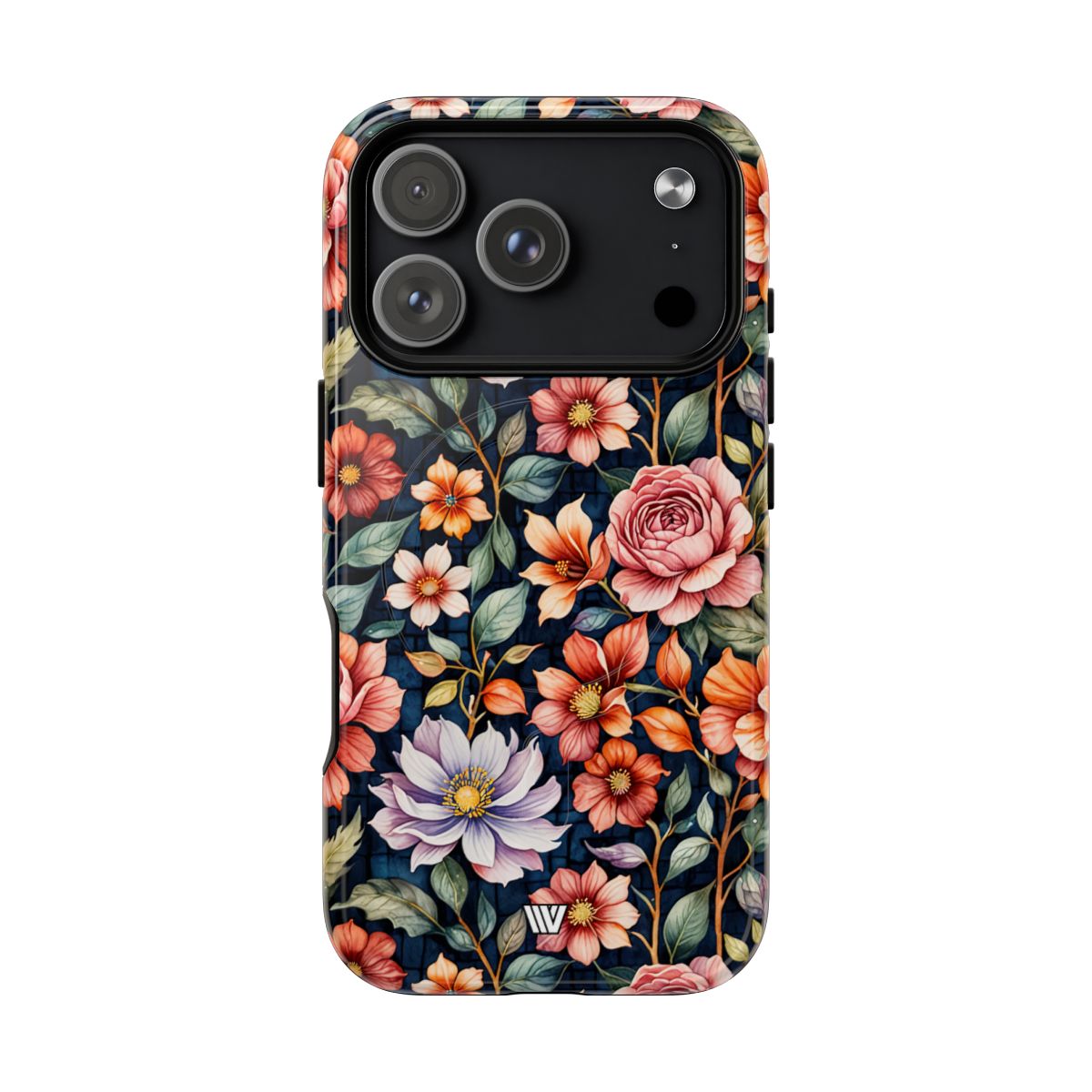 Night Bloom Bouquet MagSafe Tough iPhone Case – iPhone 18 Pro, Glossy