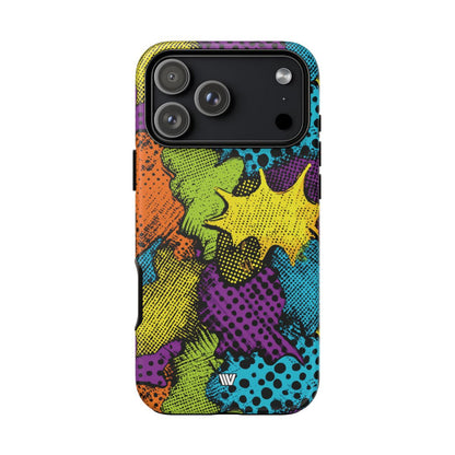 Comic Burst Tough Phone Case – iPhone 17 Pro Max, Matte
