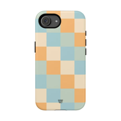 Daisy Checkerboard Tough Phone Case – iPhone 17e, Matte