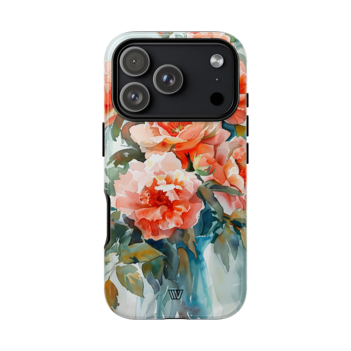 Peony Dreams Tough Phone Case – iPhone 18 Pro, Glossy