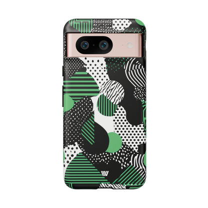 Pattern Clash Tough Phone Case – Google Pixel 8, Matte