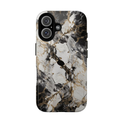 Marble MagSafe Tough iPhone Case – iPhone 16, Glossy