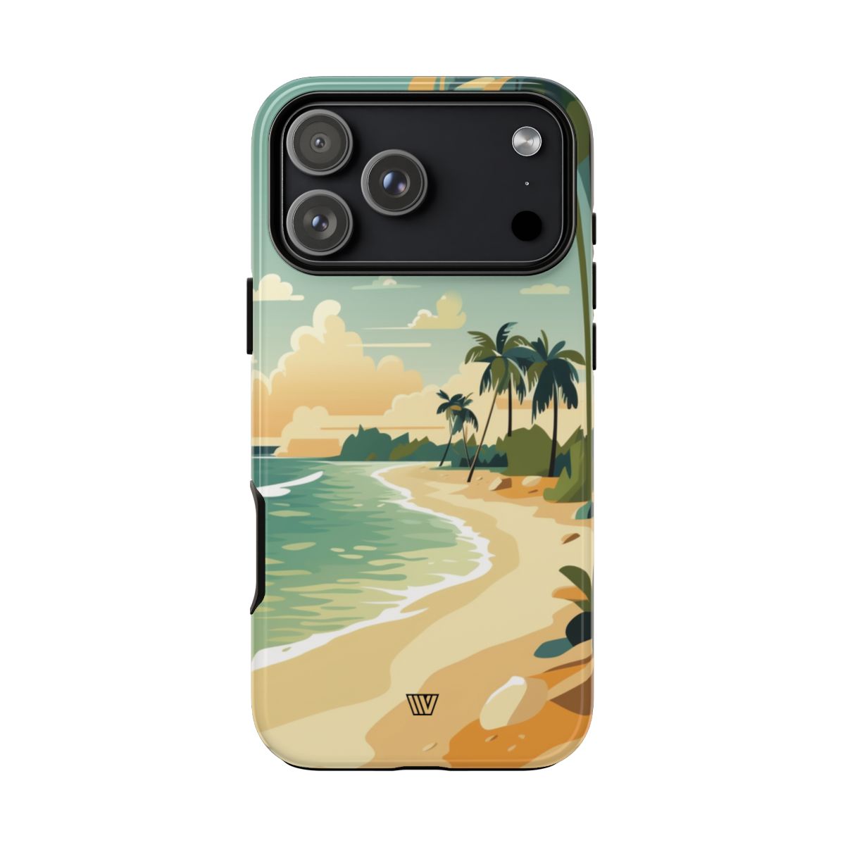 Beach Day Tough Phone Case – iPhone 18 Pro Max, Glossy