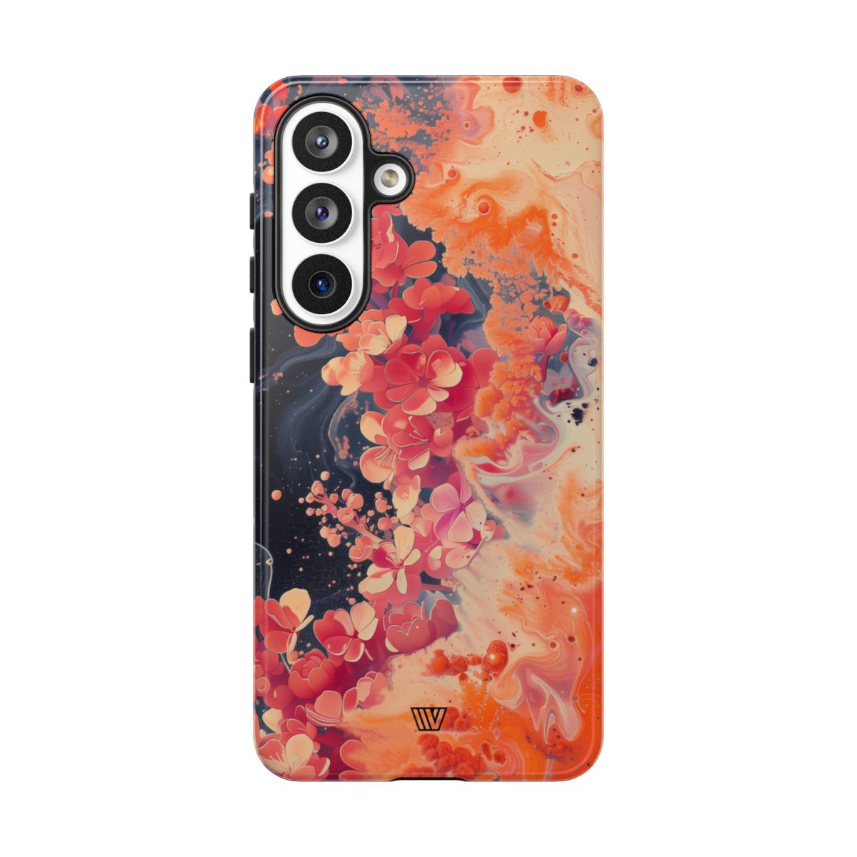 Wave of Flowers Tough Phone Case – Samsung Galaxy S26 Plus, Glossy