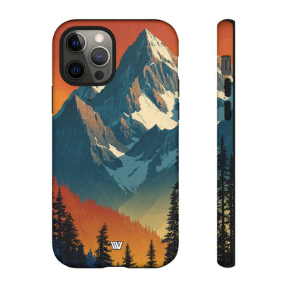 Sunset Summit Tough Phone Case – iPhone 12 Pro, Matte