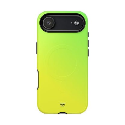 LEMON LIME NEON | MagSafe Tough iPhone Case