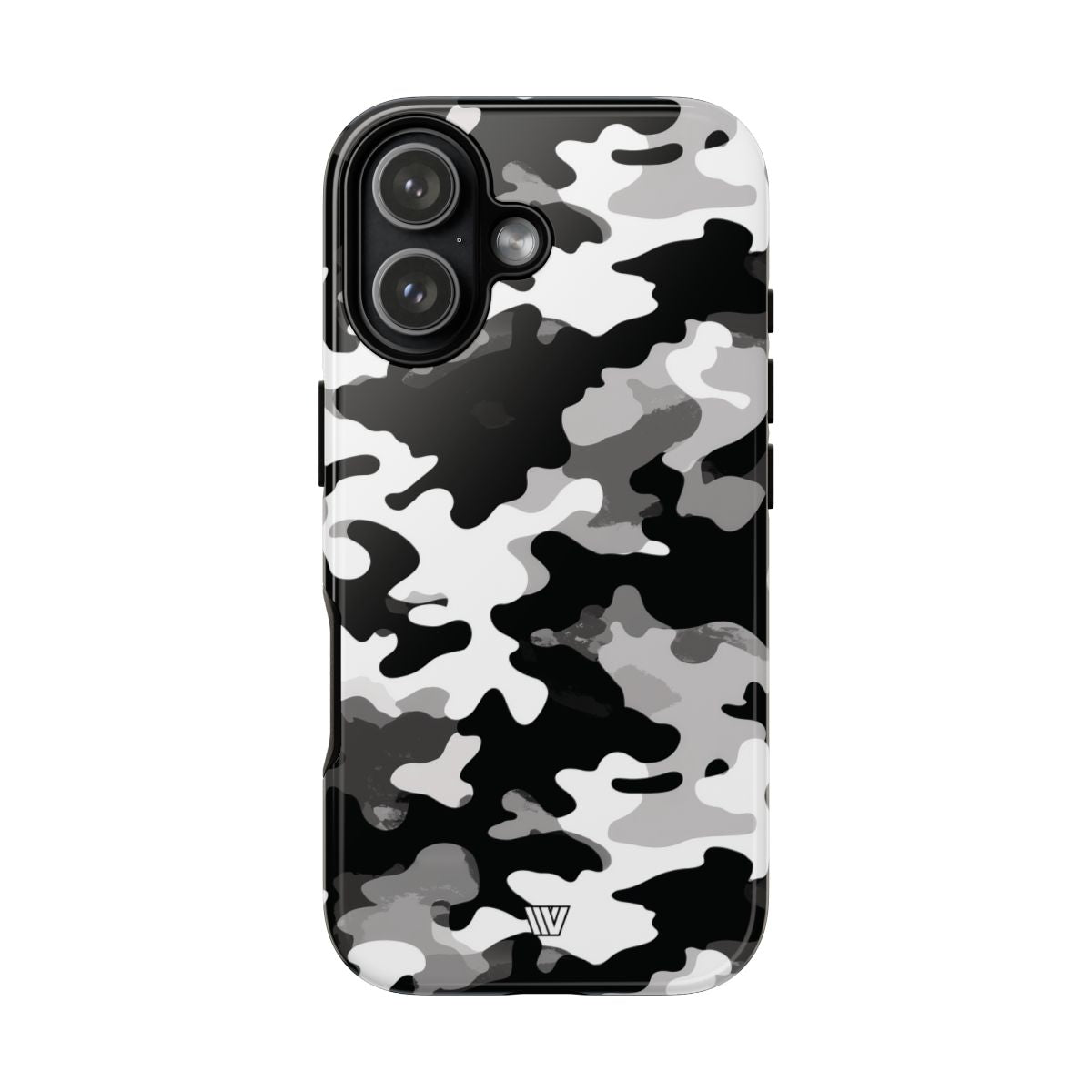 Urban Camo Tough Phone Case – iPhone 17, Glossy
