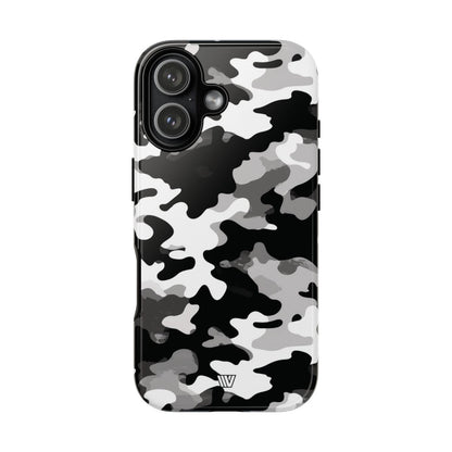 Urban Camo Tough Phone Case – iPhone 17, Glossy