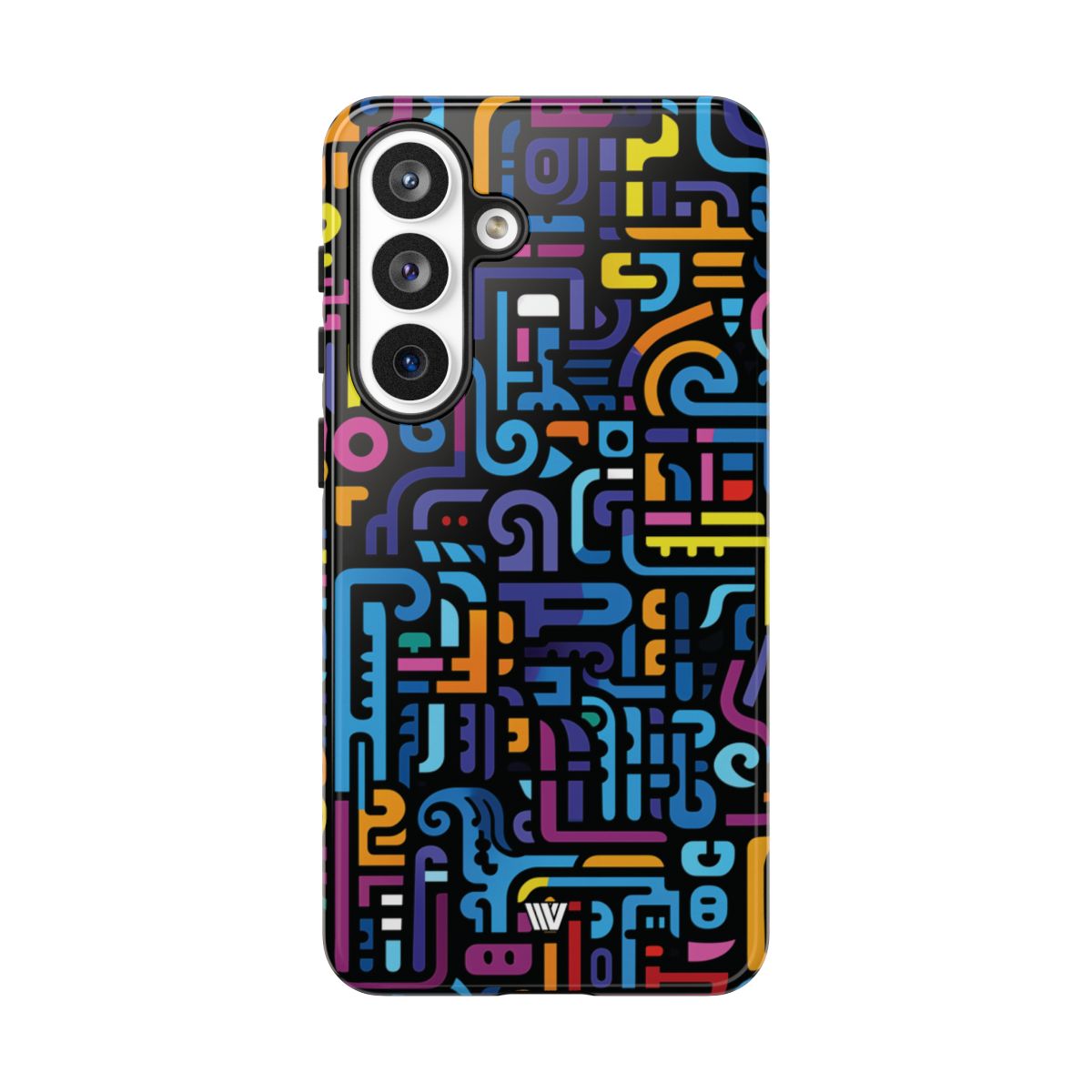 Neon Glyphs Tough Phone Case – Samsung Galaxy S26 Plus, Glossy