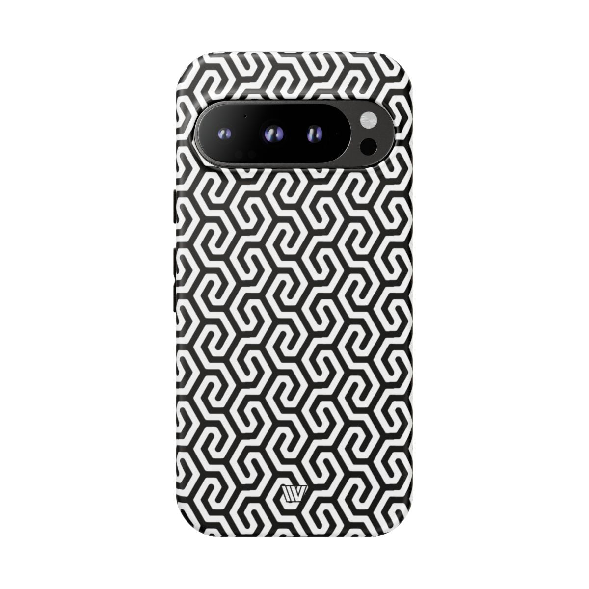 Twisted Grid Tough Phone Case – Google Pixel 9 Pro, Matte