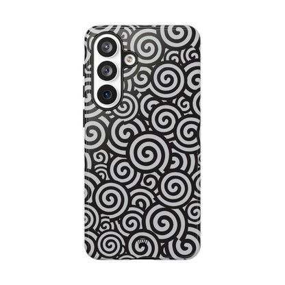 Abstract Sprial Tough Phone Case – Samsung Galaxy S26 Plus, Glossy