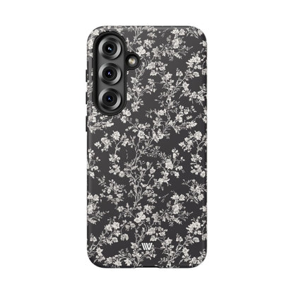 Inked Petals Tough Phone Case – Samsung Galaxy S25 Plus, Matte
