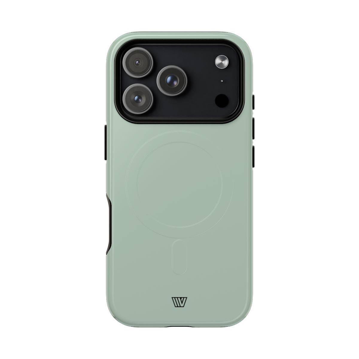 Pastel Green Solid MagSafe Tough iPhone Case – iPhone 18 Pro, Glossy