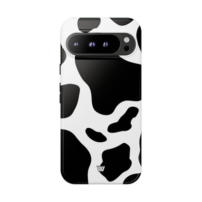 Cow Print Tough Phone Case – Google Pixel 9 Pro XL, Glossy
