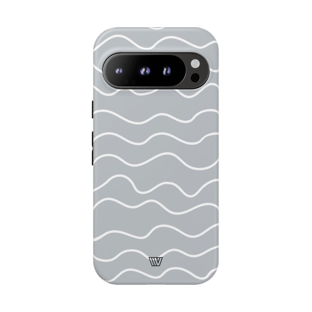 Gray Waves Tough Phone Case – Google Pixel 9 Pro, Matte