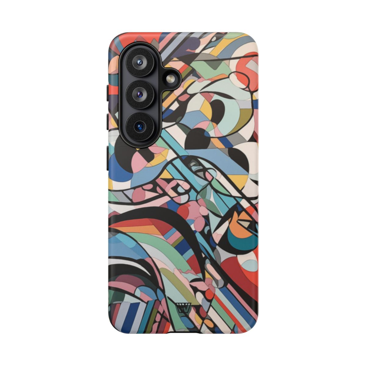 Abstract Mural Tough Phone Case – Samsung Galaxy S26, Matte