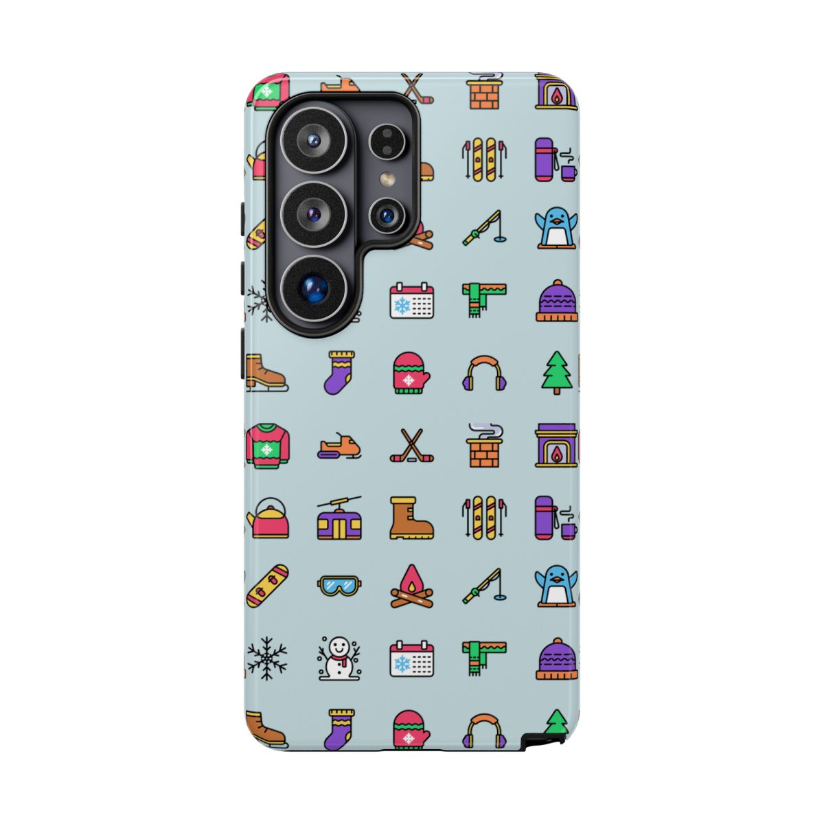 Winter Icons Tough Phone Case – Samsung Galaxy S26 Ultra, Glossy