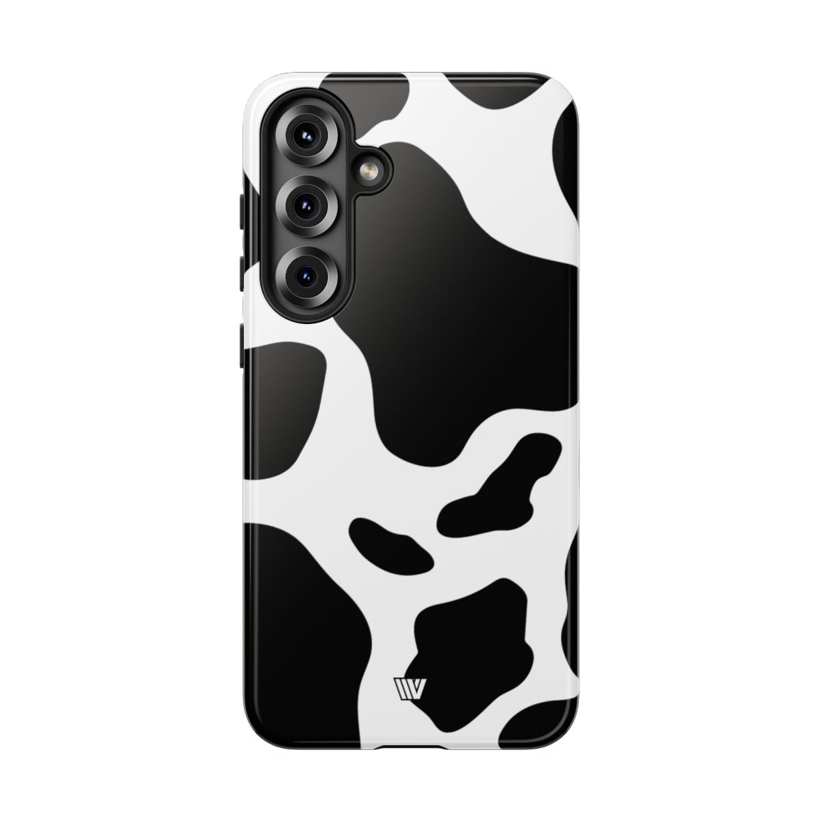 Cow Print Tough Phone Case – Samsung Galaxy S25 Plus, Glossy