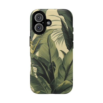 TROPICAL LEAVES | MagSafe Tough iPhone Case