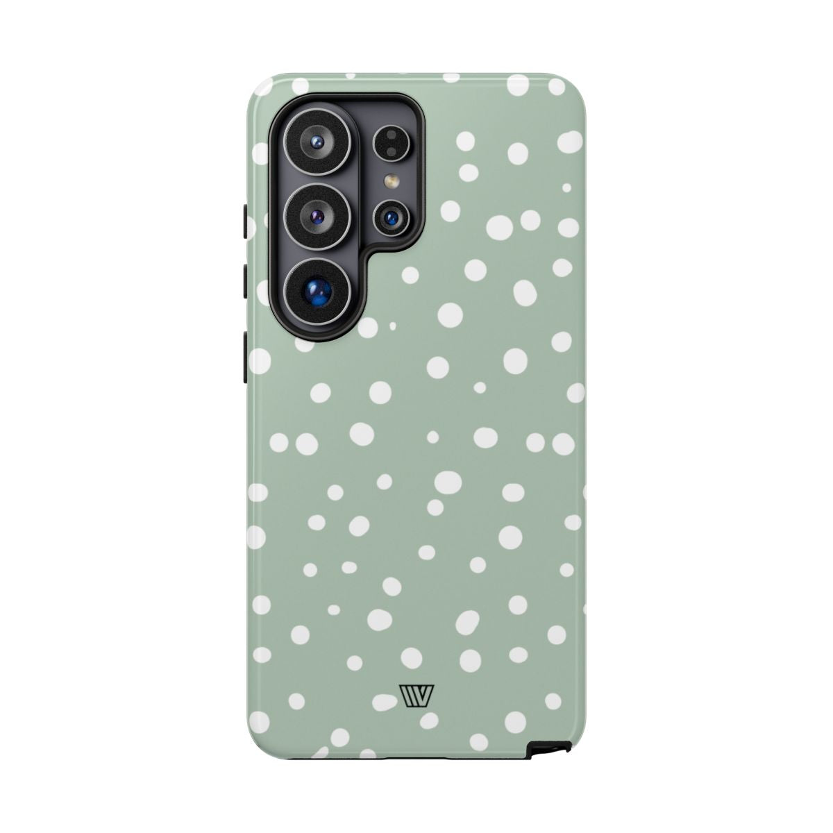 Pastel Green Dots Tough Phone Case – Samsung Galaxy S26 Ultra, Glossy